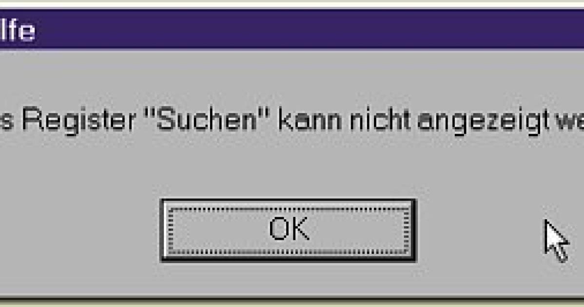 Suchen wird nicht angezeigt pctipp.ch