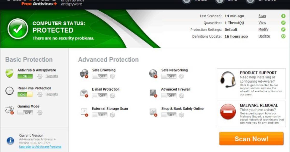 Ad-Aware Free Antivirus+ - pctipp.ch