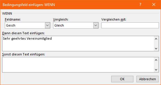 Nehmen wir zuerst die neutrale Variante der Anrede
