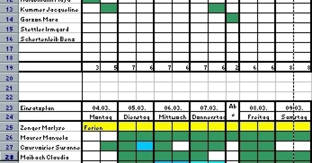 Farbige Felder in einem bestimmten Bereich zählen Excel pctipp.ch
