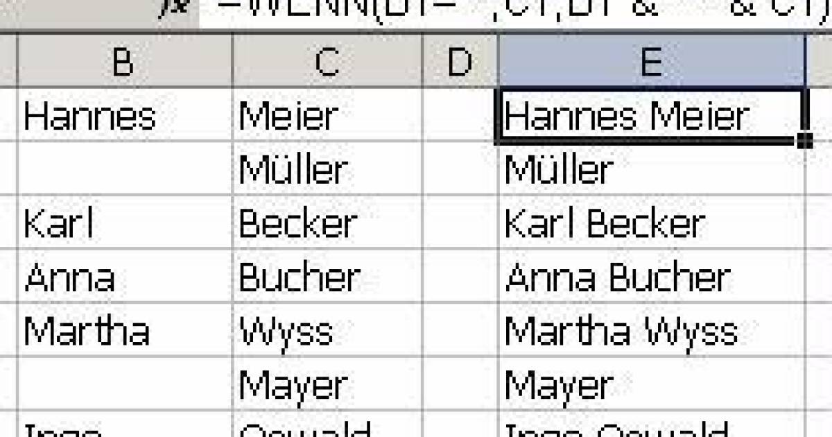 Leerzeichen am Anfang von Spalten entfernen Excel pctipp.ch