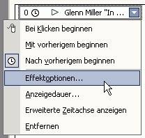 Effektoptionen
