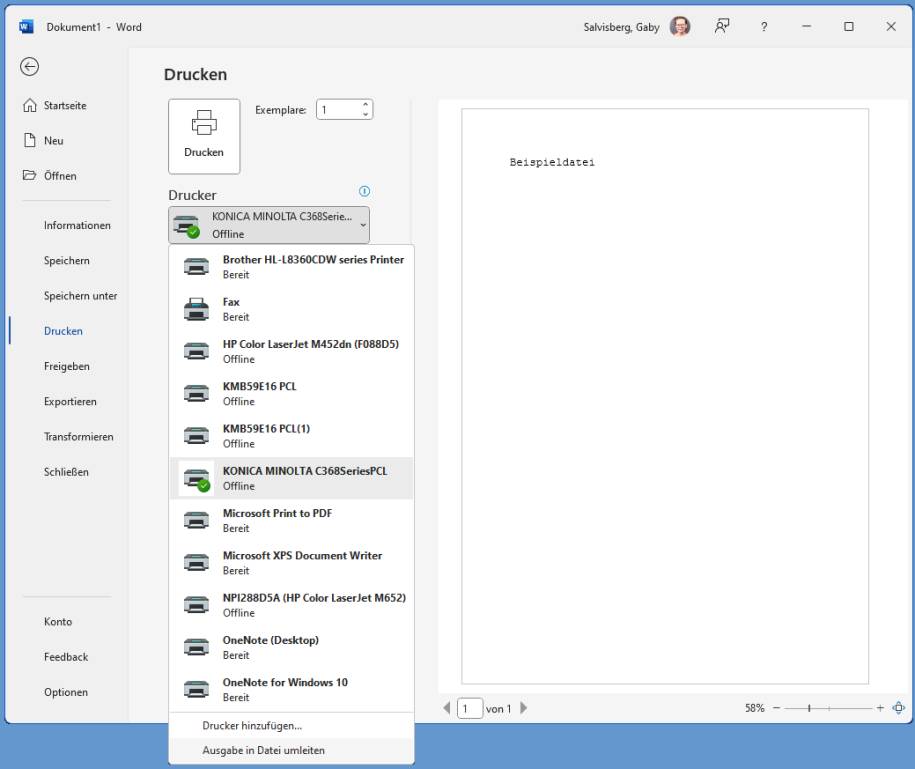 Statt Zu Drucken Kommt Druckausgabe Speichern Unter Windows will beim Drucken immer eine Datei speichern - pctipp.ch