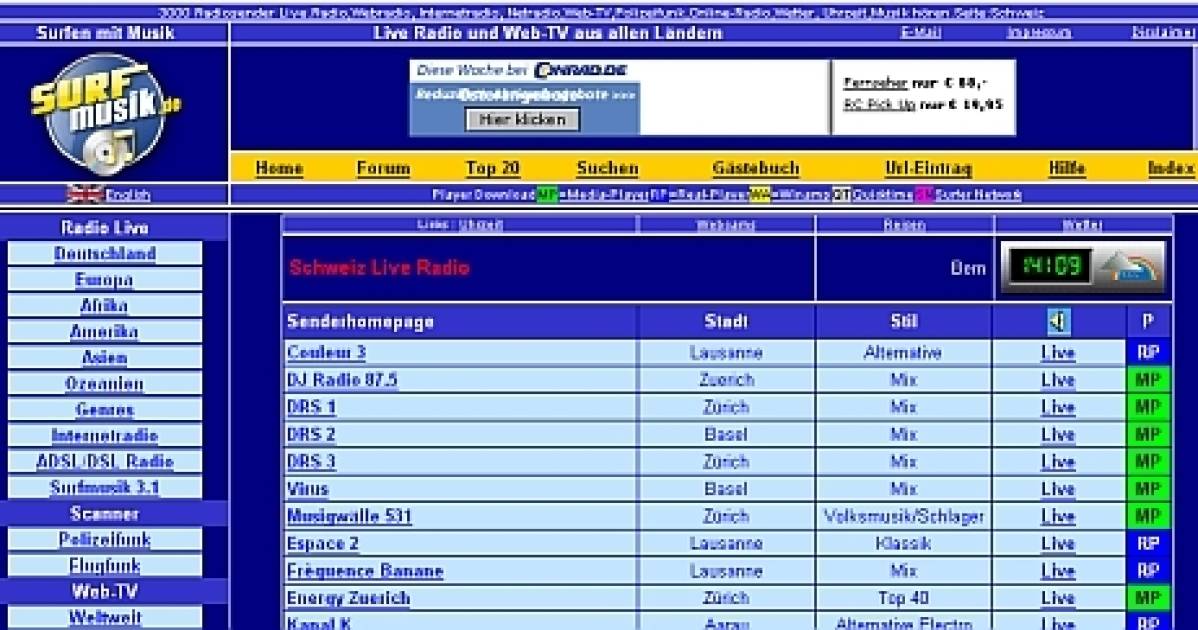 Schweizer live hören pctipp.ch