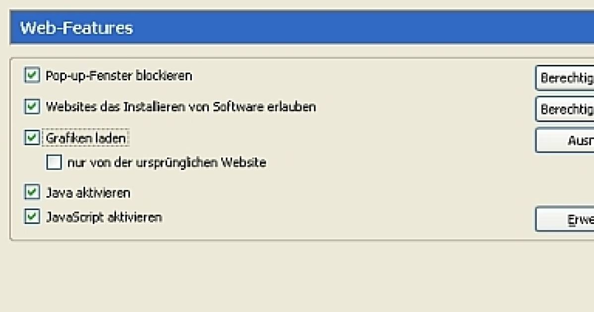 Firefox: Grafiken werden nicht angezeigt - pctipp.ch