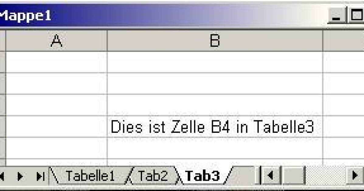 Variabler Bezug auf ein anderes Excel-Tabellenblatt - pctipp.ch