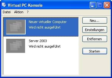 Verwendung Von Microsoft Virtual Pc 04 Pctipp Ch