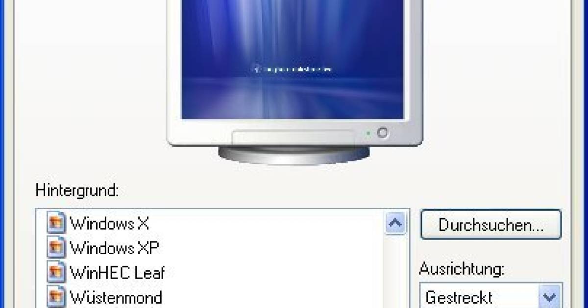 Hintergrundbilder löschen - pctipp.ch