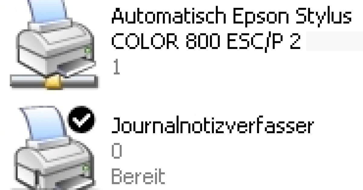 Drucker aus der Systemsteuerung löschen pctipp.ch