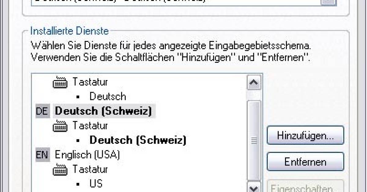 Tastaturbelegung Umstellen Pctipp Ch