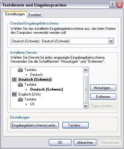 Tastaturbelegung Umstellen Pctipp Ch