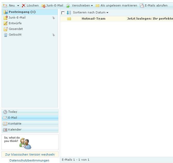 Hotmail hat ausgedient - pctipp.ch