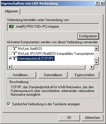 Netzwerkeigenschaften