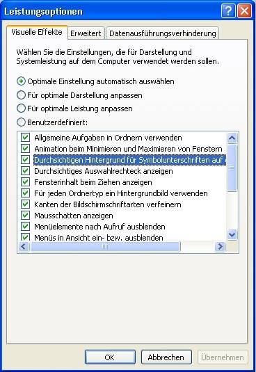 Texthintergrund Bei Desktopsymbolen Pctipp Ch