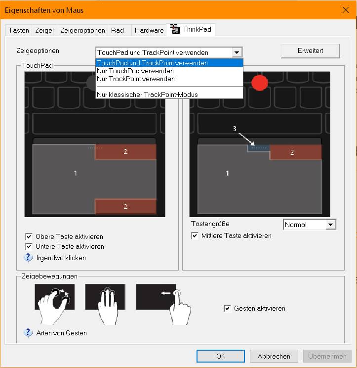 Touchpad steuern oder ausschalten pctipp.ch