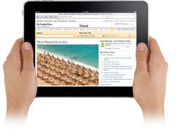 Das iPad – geht weg wie warme Weggli