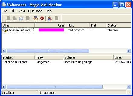 Magic Mail Monitor: Blick ins Postfach, ohne alles herunterzuladen