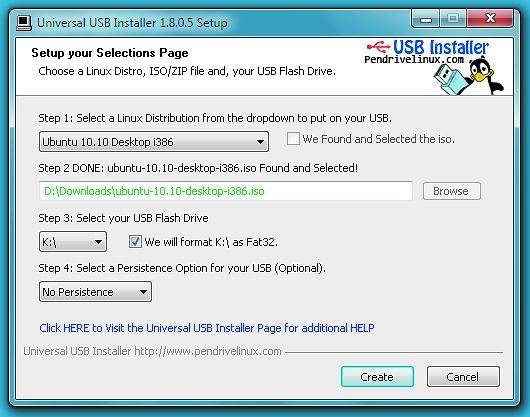 Mit dem Universal USB Installer erstellen Sie schnell und einfach den Live-USB-Stick