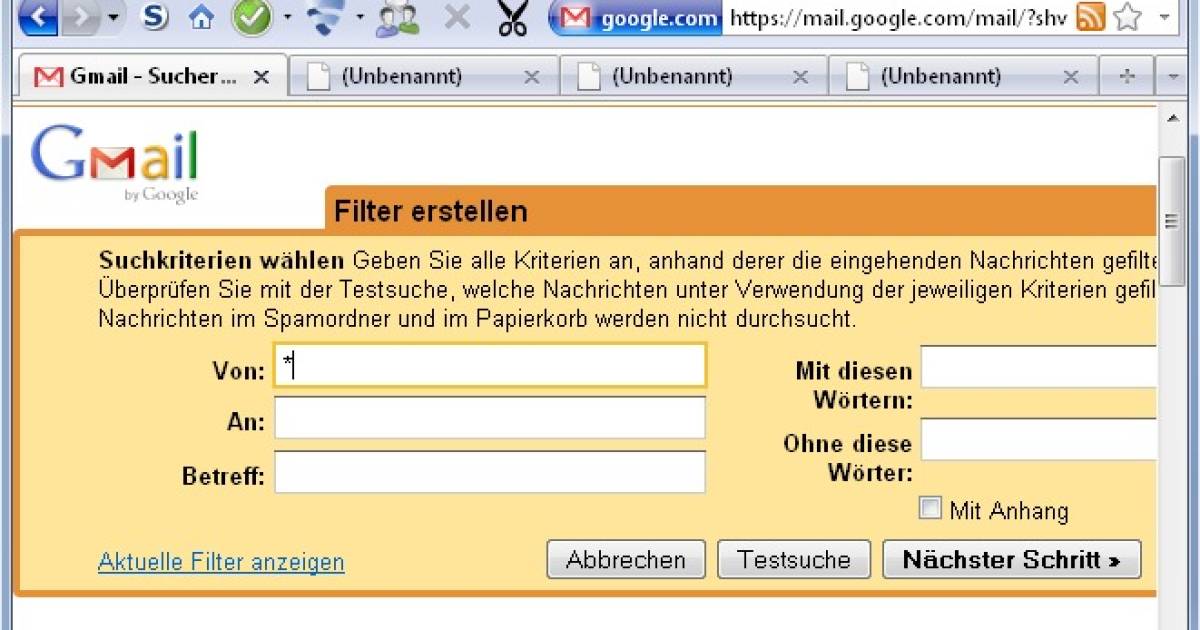 Mails automatisch weiterleiten pctipp.ch