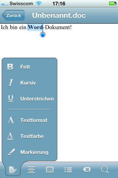 QuickOffice ist die Office-Suite für Handys