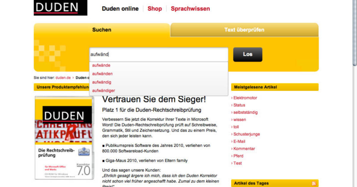 Duden rechtschreibprüfung online kostenlos ...