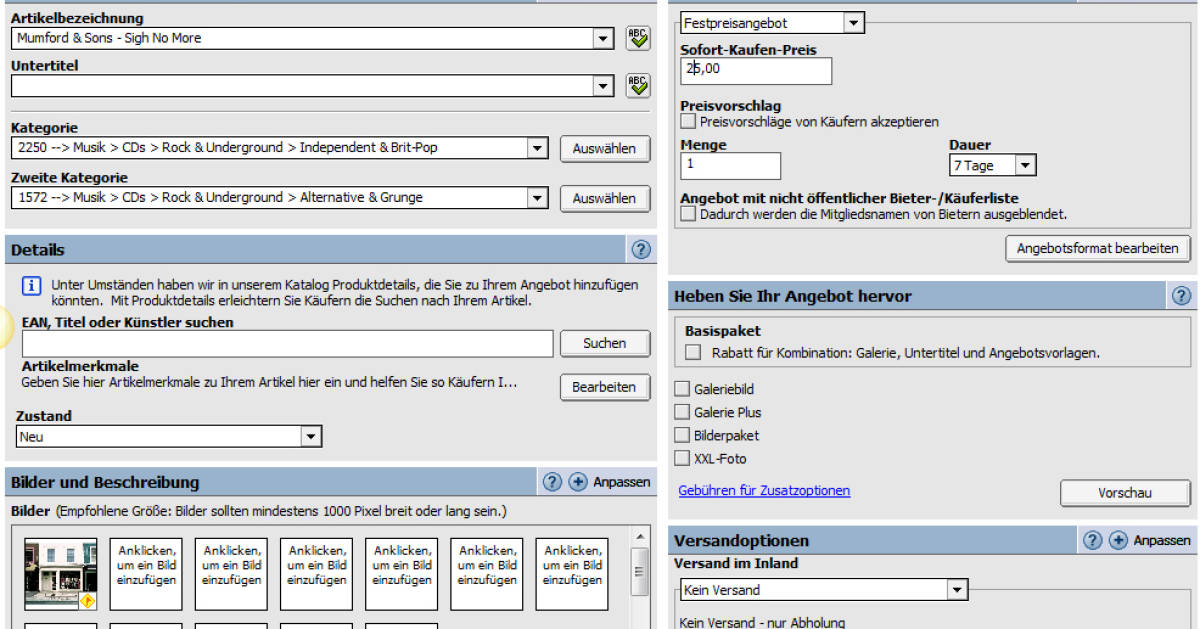 eBay Turbo Lister pctipp.ch