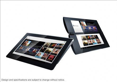 Sony Tablet S und P: Die Tablets heben sich durch auffällige Gehäuse von anderen Tablet-PCs ab
