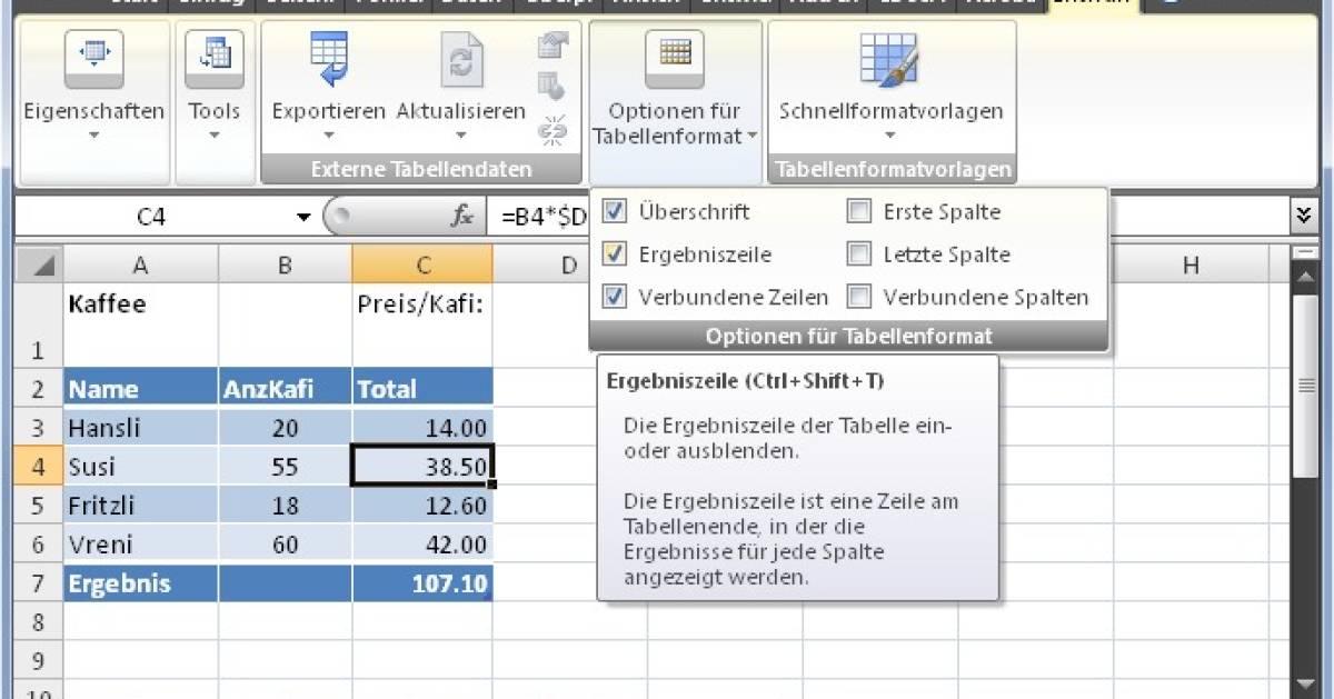 Excel: Bei Bedarf automatisch Zeilen einfügen - pctipp.ch