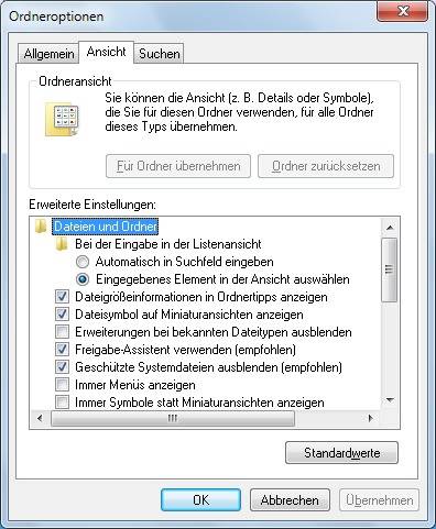 Deaktivierte Schaltflächen