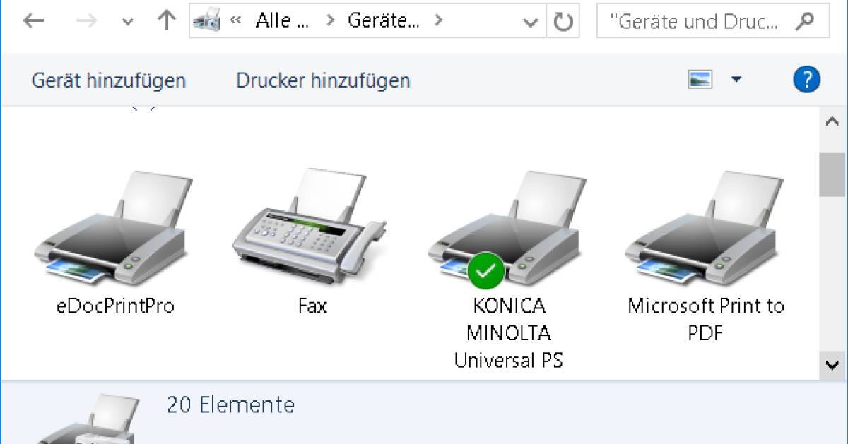 Windows Blockierten Druckauftrag löschen pctipp.ch