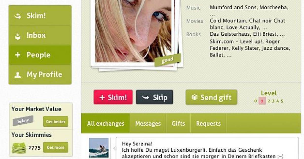 Skype kontakte flirten