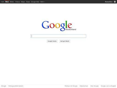 Surfen mit dem Google-Browser
