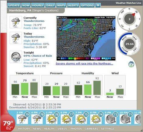 Weather Watcher Live - die nächste Hitzewelle kommt bestimmt