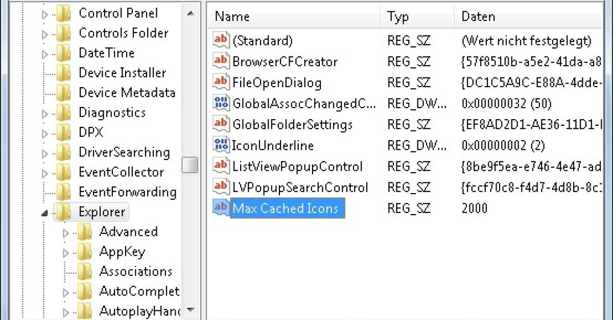 DesktopVerknüpfungen zeigen kein Icon mehr pctipp.ch
