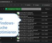 Screenshot des Windows-Explorers mit einer Suche in PDF-Dateien