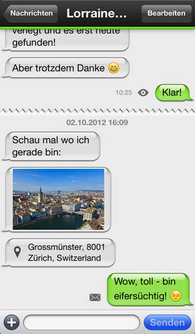 Das Design der App bietet keine Überraschungen