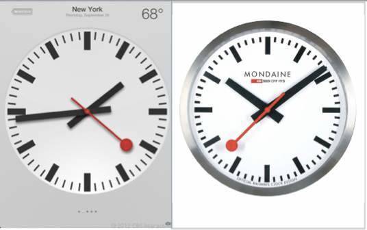 Apple hat die SBB hemmungslos beklaut