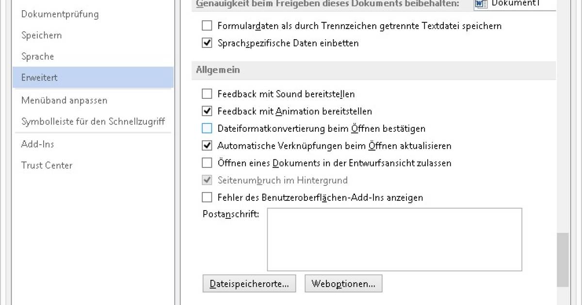 Word Konnte Keine Neue Dde Verbindung Zu Microsoft Excel Herstellen