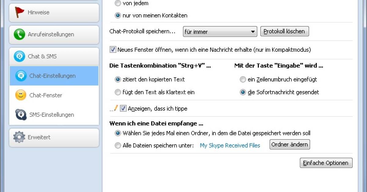 Zeilenumbruch im Chat pctipp.ch