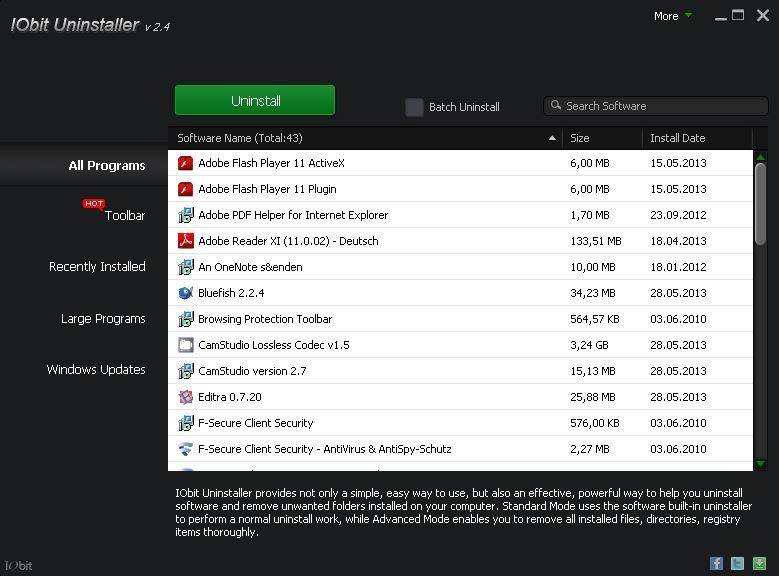 Iobit uninstaller pctipp ch
