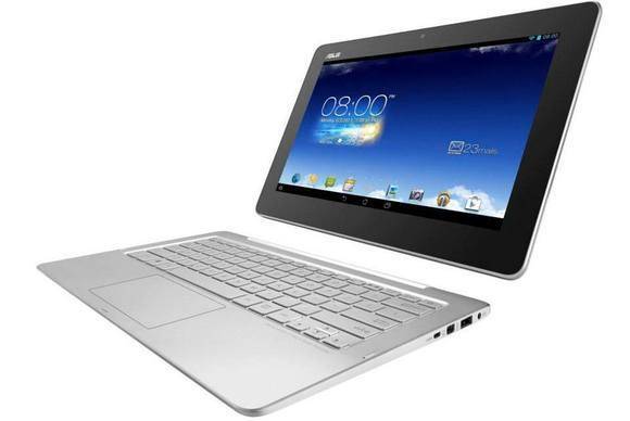 Auf dem Transformer Book Trio laufen Android UND Windows 8
