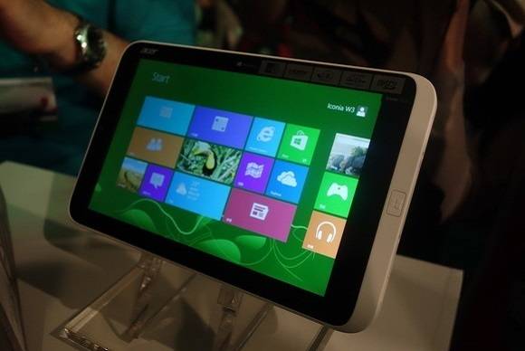 Das Iconia W3 ist das erste kleine Windows-8-Tablet