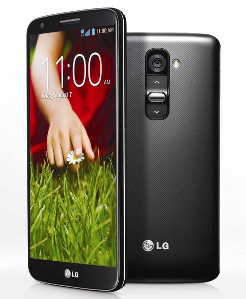 Riesiges Display, Tasten auf der Rückseite: LG G2