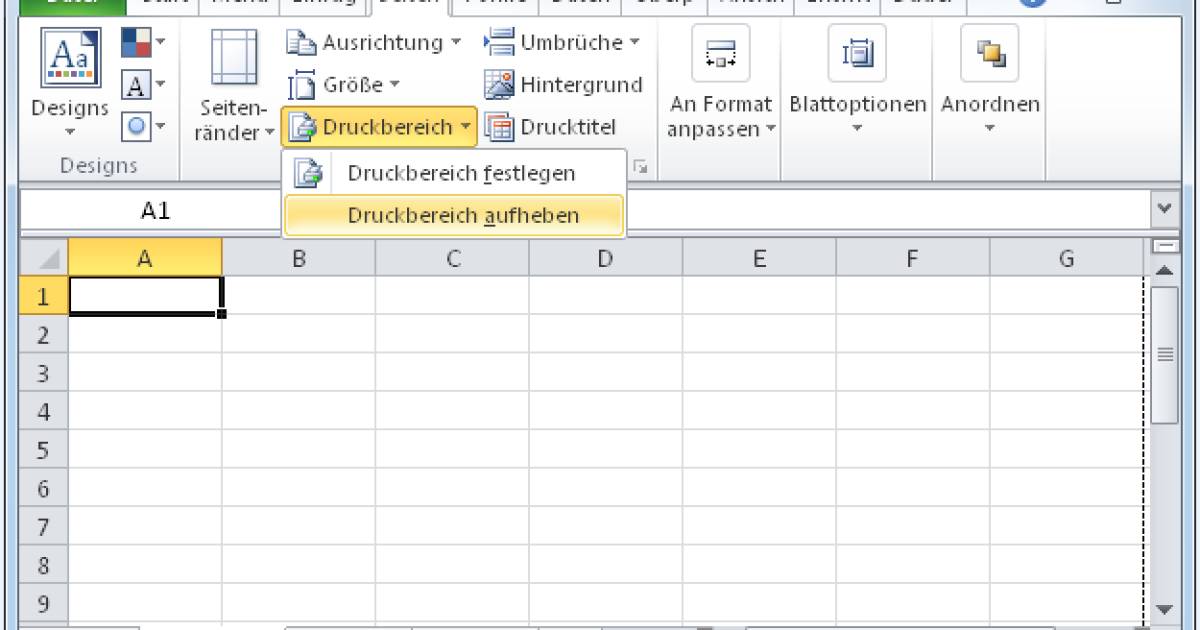 Excel druckt nur kleine Datei - pctipp.ch