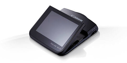 Das Display der Legria Mini ist flexibel drehbar