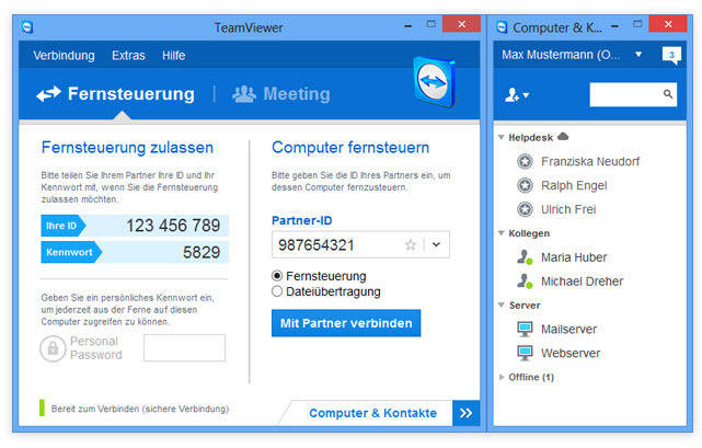 den pc mit teamviewer wecken pctipp ch