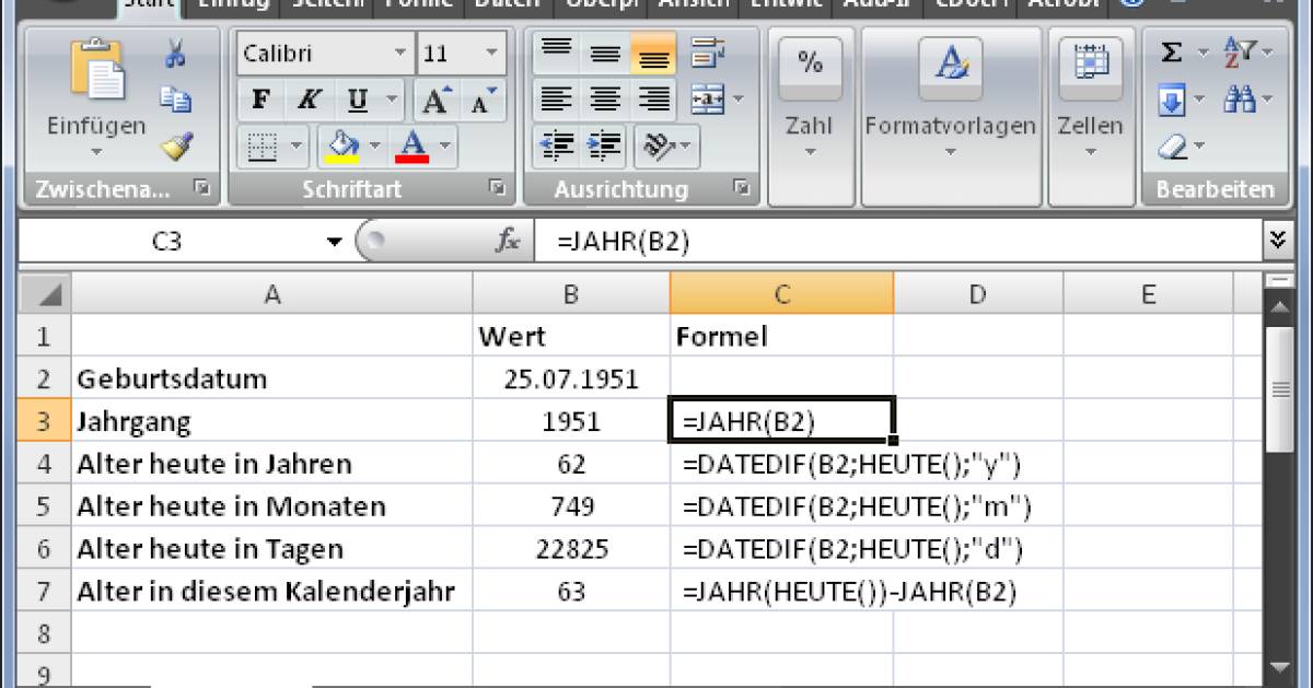 excel datum in text oder zahl umwandeln pctipp ch