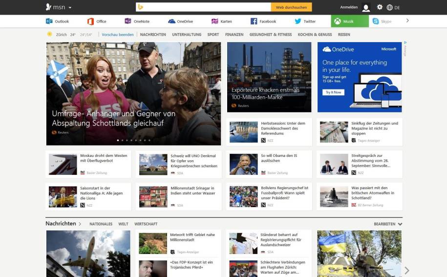 Microsoft Versuchts Nochmal Mit Msn Pctipp Ch