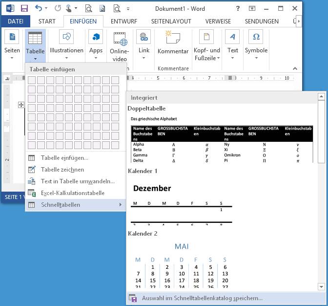 Word Tabellenvorlagen Gestalten Und Erstellen Pctipp Ch