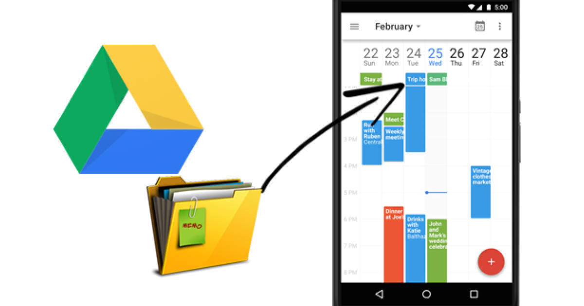 Android-Kalender: Dateien aus Google Drive einbinden - pctipp.ch
